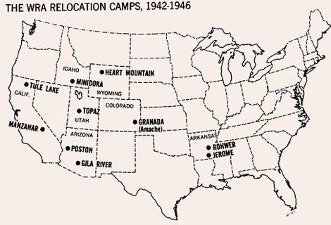 Japanese Relocation Camps