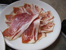 Spanish dry cured ham Spanish dry cured ham