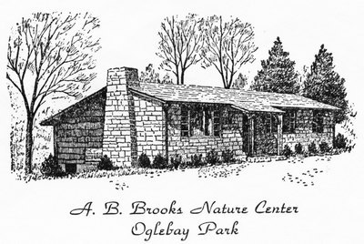 A. B. Brooks Nature Center - Drawing by Don Altemus
