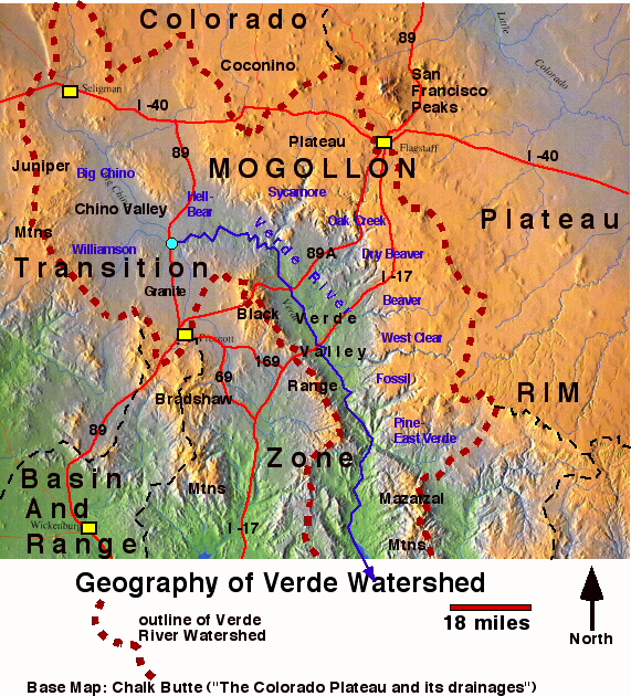 Verde River watershed