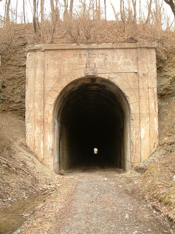 Meredith tunnel, south portal