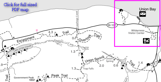 Escarptment Trail detail