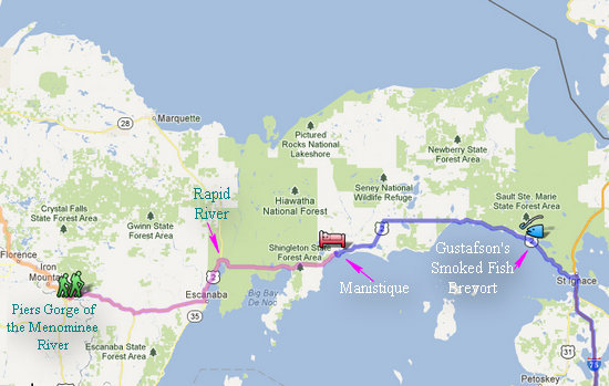 Norway to Manistique Norway to Manistique