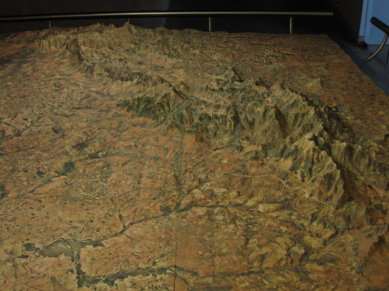Terrain map - museum