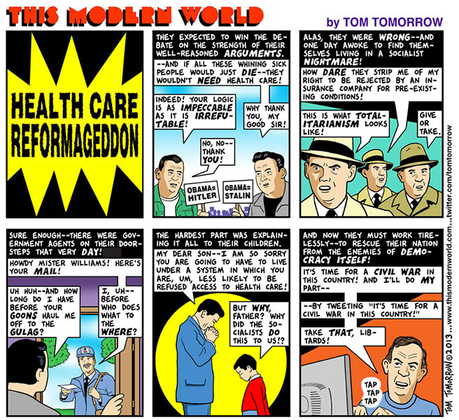 Healthcare reformageddon this modern world
