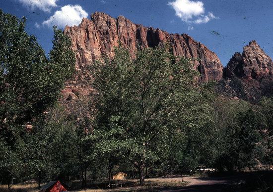 Zion NP Campground May 1982