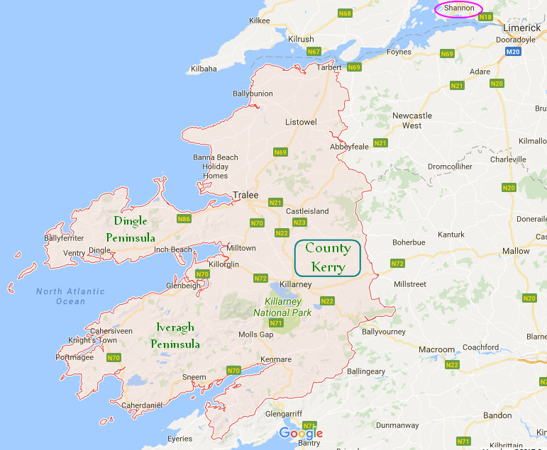 County Kerry in Ireland
