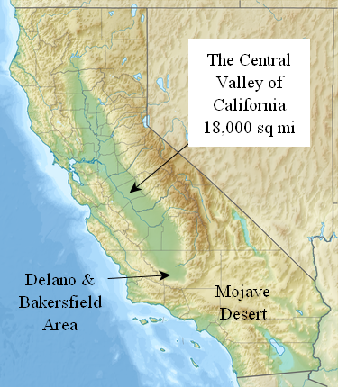 The Central Valley of California