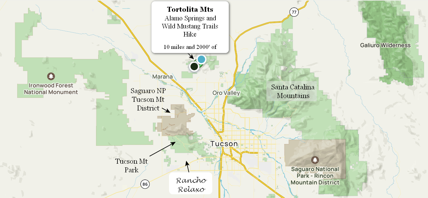 Tucson Area Map