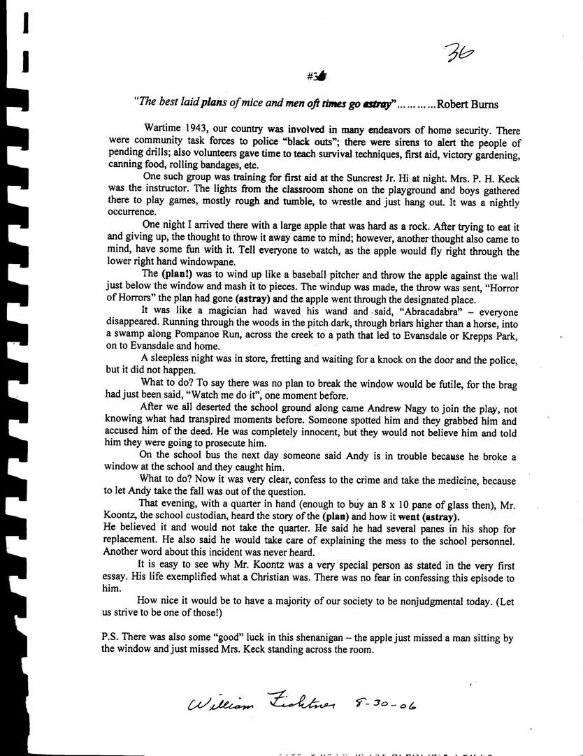 Sample Page 2007 Edition