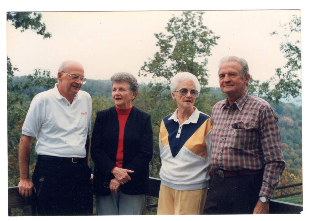 John, Helen, Ruth (siblings) and William Fichtner  - October 1990